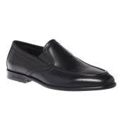 Baldinini Loafers i svart läder Black, Herr