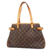 Louis Vuitton Vintage Pre-owned Canvas louis-vuitton-vskor Brown, Dam