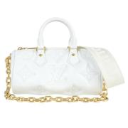 Louis Vuitton Vintage Pre-owned Laeder louis-vuitton-vskor White, Dam