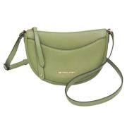 Michael Kors Pre-owned Pre-owned Laeder crossbodyvskor Green, Dam