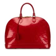 Louis Vuitton Vintage Pre-owned Laeder handvskor Red, Dam