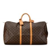 Louis Vuitton Vintage Pre-owned Canvas handvskor Brown, Dam