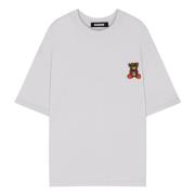 Barrow T-shirt Iconic Teddy White, Unisex