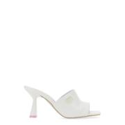 Chiara Ferragni Collection Sandal med 8,5 cm klack White, Dam