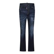 Dsquared2 Slim Fit Blå Jeans i Denim Blue, Herr