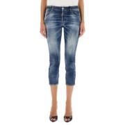 Dsquared2 Cool Girl Jeans med knappstängning Blue, Dam