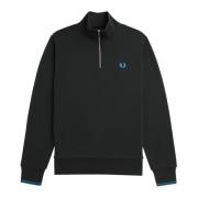 Fred Perry Grön Sweater Kollektion Green, Herr