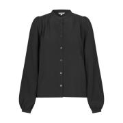 mbyM Elegant Svart Mathily Blus Black, Dam