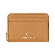 Michael Kors Stilig Charm Läder Plånbok Beige, Dam