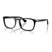 Persol Svarta Glasögonbågar PO 3344V Black, Unisex