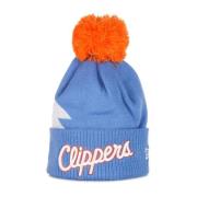 New Era NBA City Pom Pom Mössa Blue, Herr