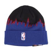 New Era NBA Stickad Logomössa Svart Multicolor, Herr