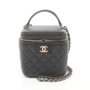 Chanel Vintage Pre-owned Laeder chanel-vskor Black, Dam