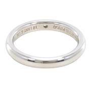 Tiffany & Co. Pre-owned Pre-owned Silver ringar Gray, Dam