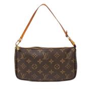 Louis Vuitton Vintage Pre-owned Canvas louis-vuitton-vskor Brown, Dam