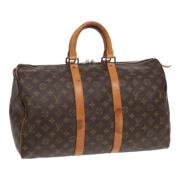 Louis Vuitton Vintage Pre-owned Canvas louis-vuitton-vskor Brown, Dam