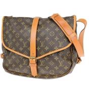 Louis Vuitton Vintage Pre-owned Canvas louis-vuitton-vskor Brown, Dam