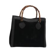 Gucci Vintage Pre-owned Mocka handvskor Black, Dam