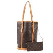 Louis Vuitton Vintage Pre-owned Laeder handvskor Brown, Dam