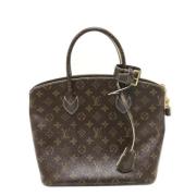 Louis Vuitton Vintage Pre-owned Tyg louis-vuitton-vskor Brown, Dam