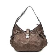 Louis Vuitton Vintage Pre-owned Laeder handvskor Brown, Dam