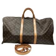 Louis Vuitton Vintage Pre-owned Tyg louis-vuitton-vskor Brown, Dam