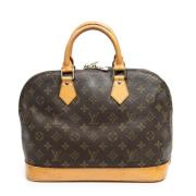 Louis Vuitton Vintage Pre-owned Canvas handvskor Brown, Dam