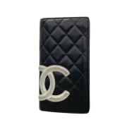 Chanel Vintage Pre-owned Laeder plnbcker Black, Dam