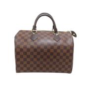 Louis Vuitton Vintage Pre-owned Canvas louis-vuitton-vskor Brown, Dam