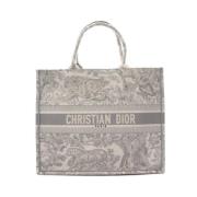 Dior Vintage Pre-owned Canvas dior-vskor Beige, Dam