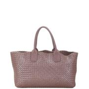 Bottega Veneta Vintage Pre-owned Laeder handvskor Purple, Dam