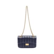 Chanel Vintage Pre-owned Laeder chanel-vskor Blue, Dam