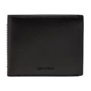 Calvin Klein Essentiell Bifold Plånbok med Myntficka Black, Herr