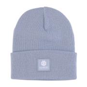 Element Blå Dusk Beanie Mössa med Broderad Logotyp Blue, Herr