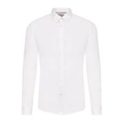 Guess Slim Fit Skjorta - Vit Långärmad White, Herr