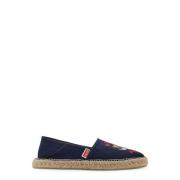 Kenzo Blå Espadriller med Tigerbroderi Blue, Herr