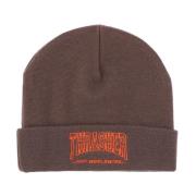 HUF Field Crew Beanie Choklad Mössa Brown, Herr