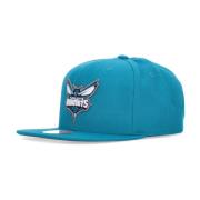 Mitchell & Ness Charlotte Hornets Snapback Keps Teal Green, Unisex