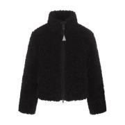 Moncler Svart Bridoire Kort Dunjacka Black, Dam