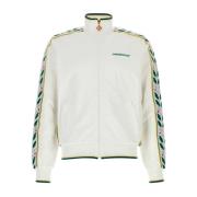 Casablanca Vit Polyesterblandad Sweatshirt White, Herr