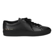 Common Projects Laeder sneakers Black, Herr