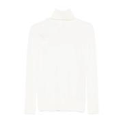 Ermanno Scervino Stiliga kvinnors stickade plagg White, Dam