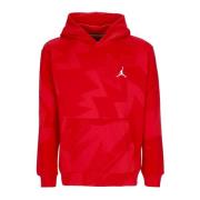 Jordan Röd All Over Print Hoodie Red, Herr