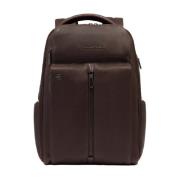 Piquadro Mörkbrun Bucket Bag Ryggsäck Brown, Herr