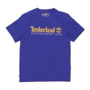 Timberland 1973 Clematis Blue Tee för Kvinnor Blue, Dam