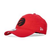 New Era NBA Draft Toronto Raptors Böjd Keps Red, Herr