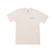 Obey Klassisk krämfärgad herr T-shirt Beige, Herr