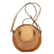 Chloé Pre-owned Pre-owned Laeder axelremsvskor Beige, Dam