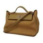 Hermès Vintage Pre-owned Laeder handvskor Brown, Dam