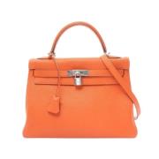 Hermès Vintage Pre-owned Tyg handvskor Orange, Dam